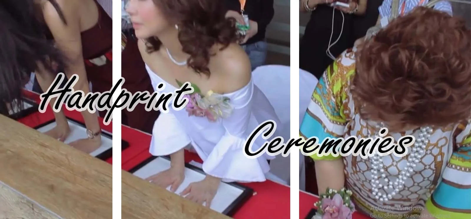 Corporate Handprint Ceremony